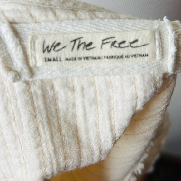 Free People Cream Sand Dune Henley - Picture 4 of 8